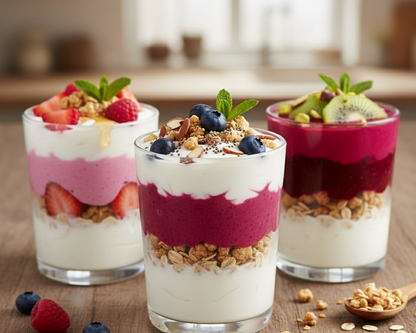 poudre de fruit énergie rose UBAANI